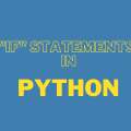 If statement in Python