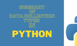 Featured image of post Summary of data collection in Python